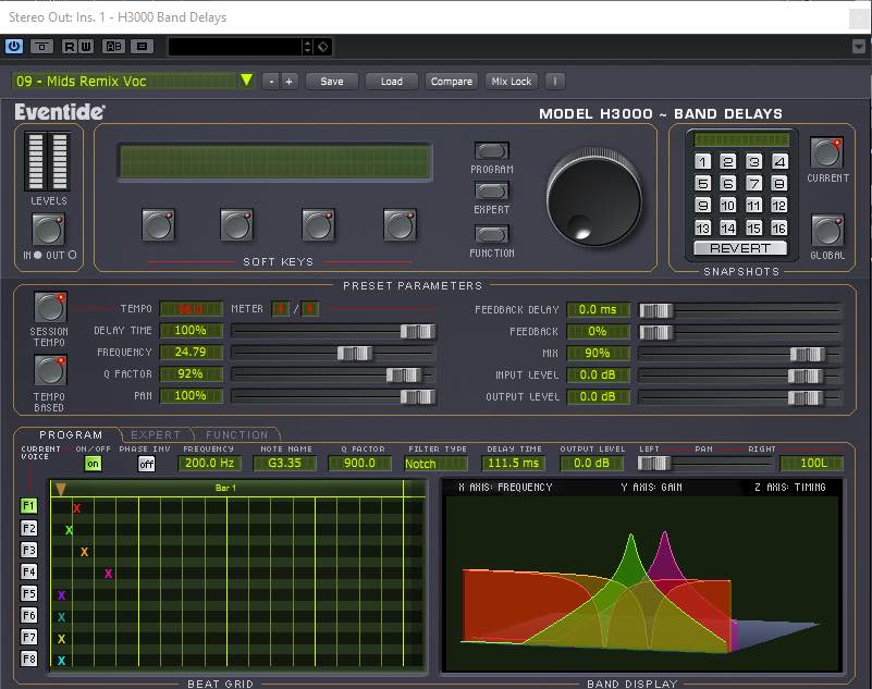 Eventide H3000 Band Delays