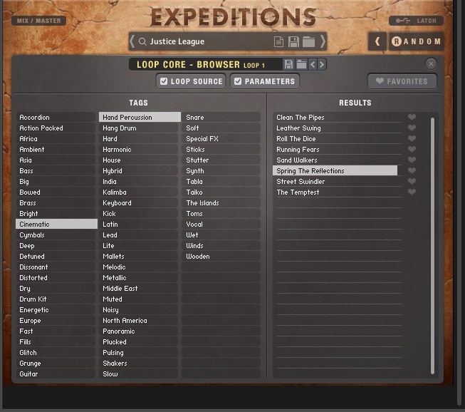 Expeditions Loop Core Browser