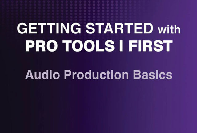 getting started with pro tools cover