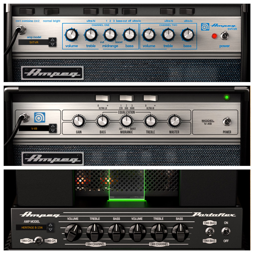 IK Multimedia Ampeg Amps