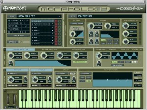 Morphology uses Native Instruments' Kompakt sampler engine.