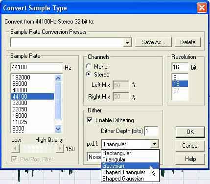 When converting sample rates down to 16-bit you should apply dithering to retain as much quality during the conversion as possible.