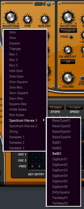 SubBoomBass 2 Spectrum Waveforms