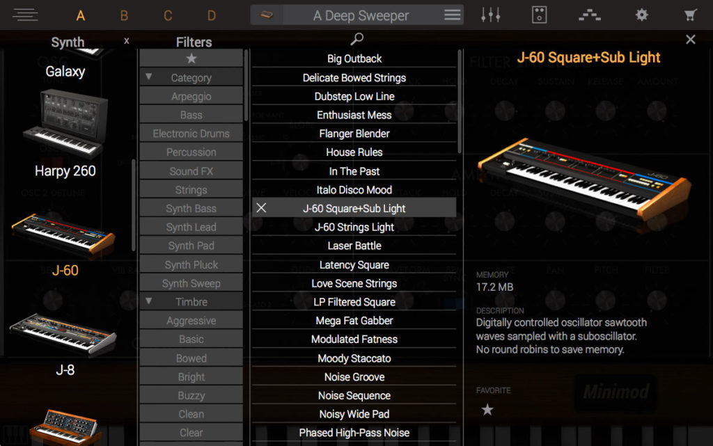 Syntronik Synth Browser