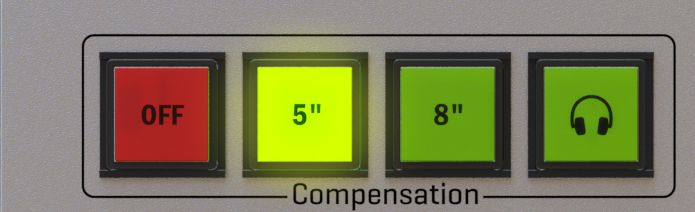 MixChecker Compensation buttons